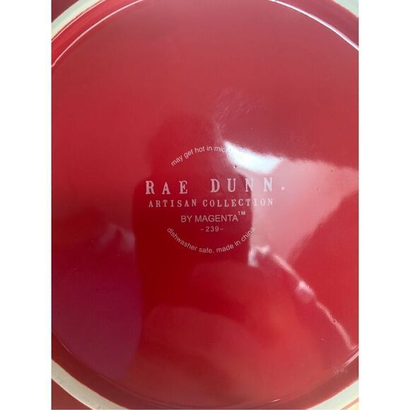 Rae Dunn Merry Plate - Picture 3 of 3